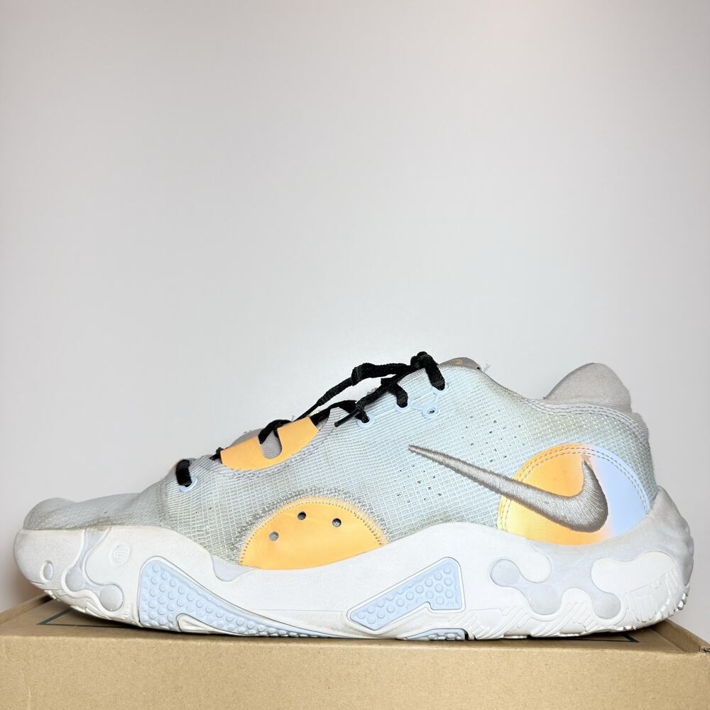 Nike PG 6 Celestine Blue Peach Cream Men Basketball Shoes Size 14 Paul George